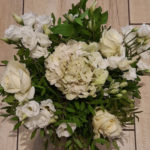 Bouquet champêtre blanc
