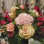 Bouquet champetre pastel